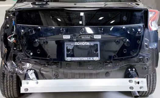 Damage Analysis of Unitized Structures – Rear